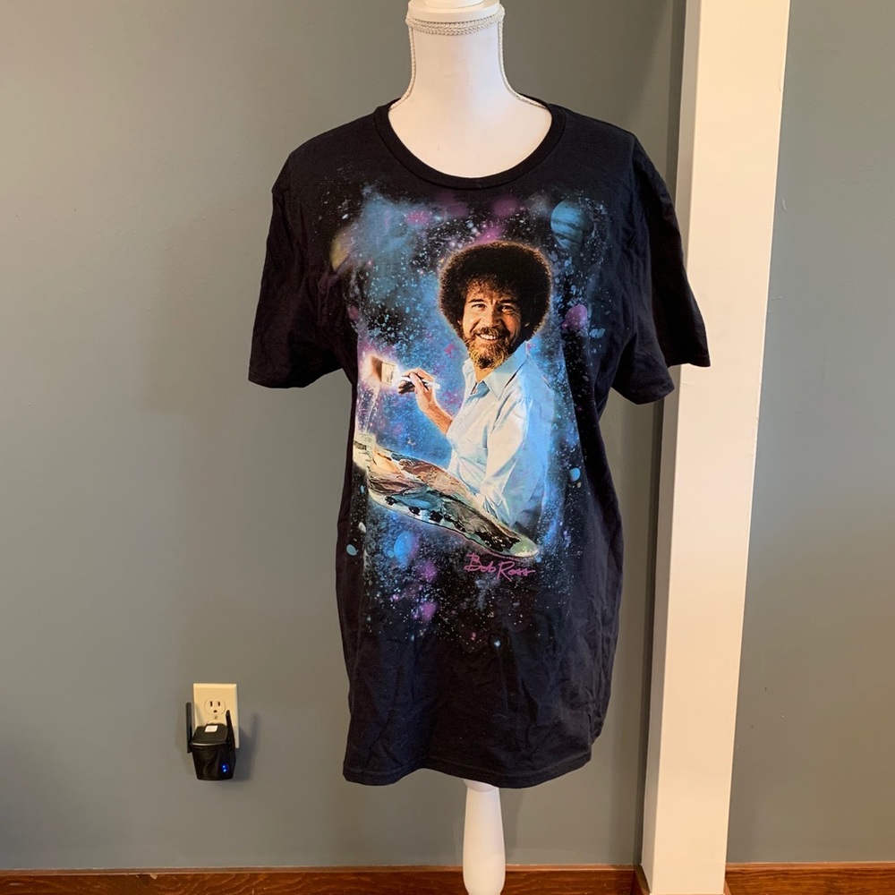 Bob Ross t-shirt large